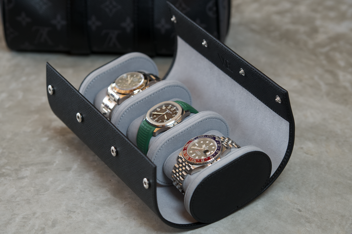 ▷ BEST Luxury Leather Watch Rolls & Travel Cases